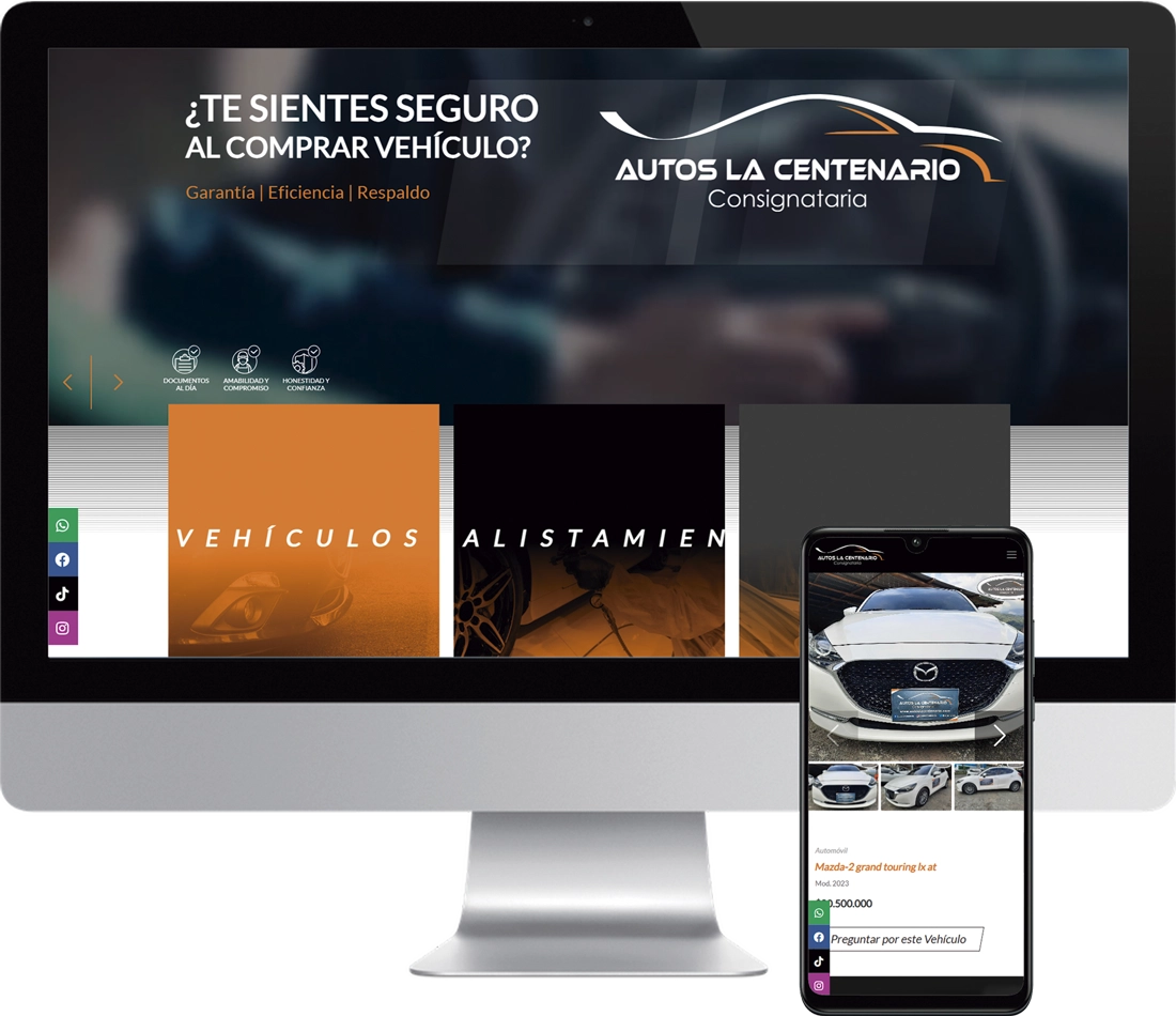 páginas web
